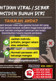 Hentikan Viral / Sebar Insiden Bunuh Diri